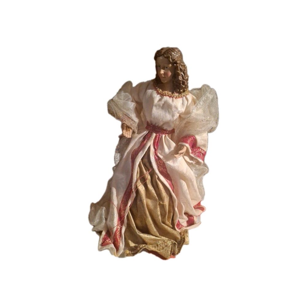 Angel Tree Topper 17.5 Inches Christmas Tree Topper Angel Tree Topper